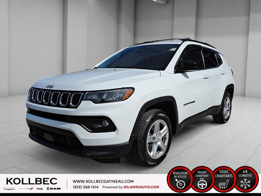 JEEP COMPASS *** CLEAN CARFAX *** 2023 Blanc