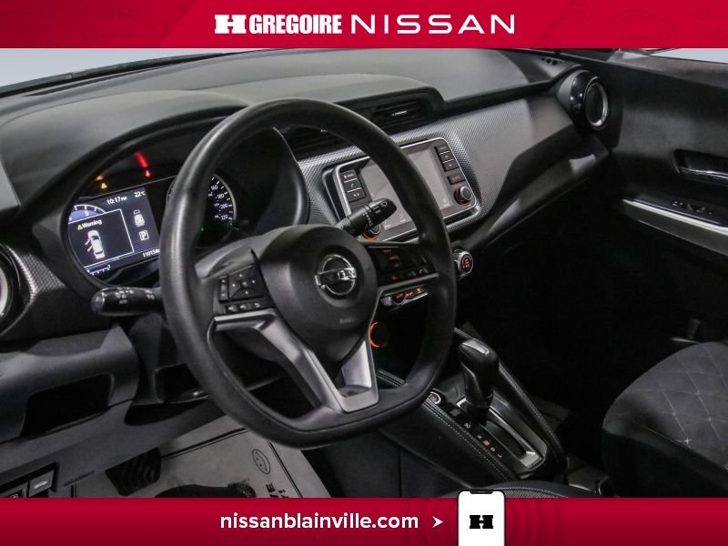 Nissan Kicks BF6196 | SV AUTO AC MAGS CAM RECUL BLEUTOOTH 2019 Blanc Laval - photo #11
