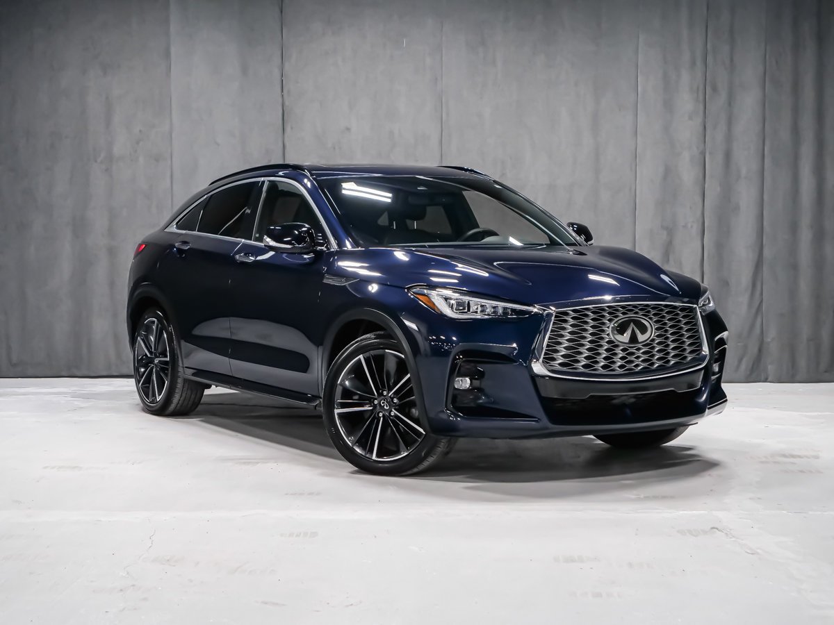 Infiniti QX55 ESSENTIAL ProASSIST 2022 Bleu Montréal - photo #1