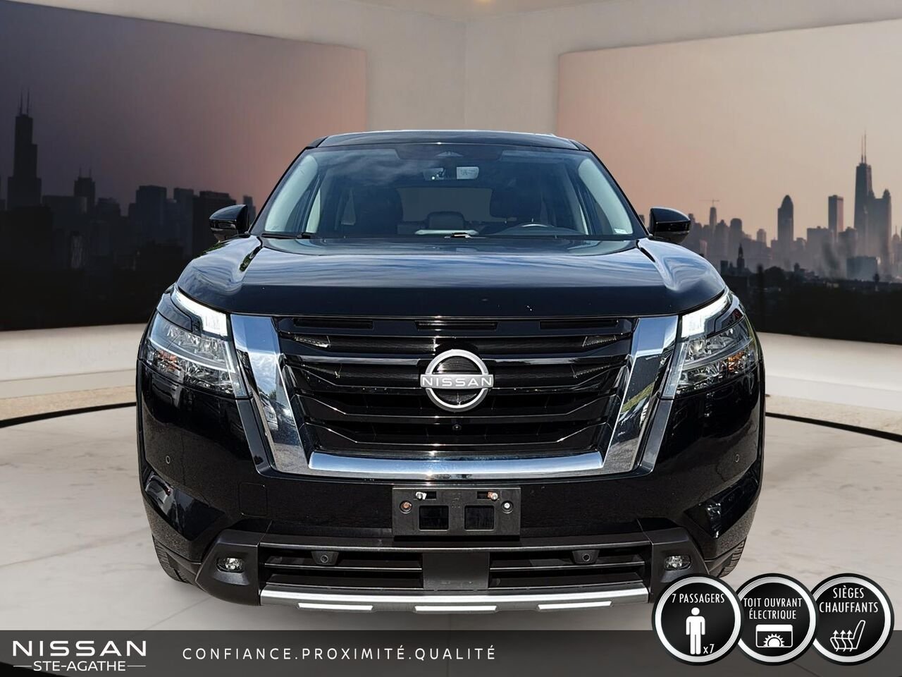 2024 Nissan Pathfinder Black Ste-Agathe des Monts - photo #1