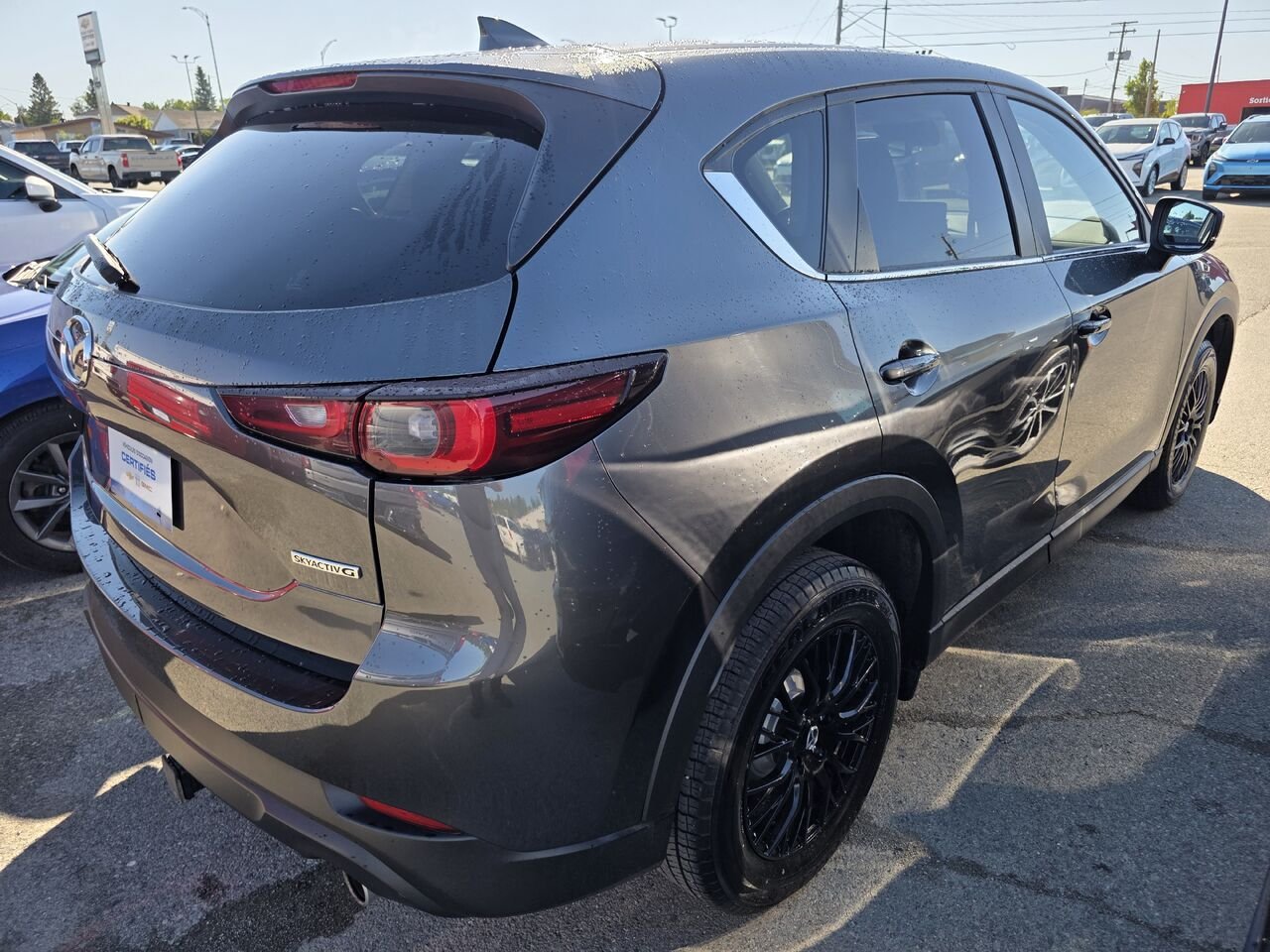 Mazda CX-5 GS 2024 Gris Rouyn-Noranda - photo #3