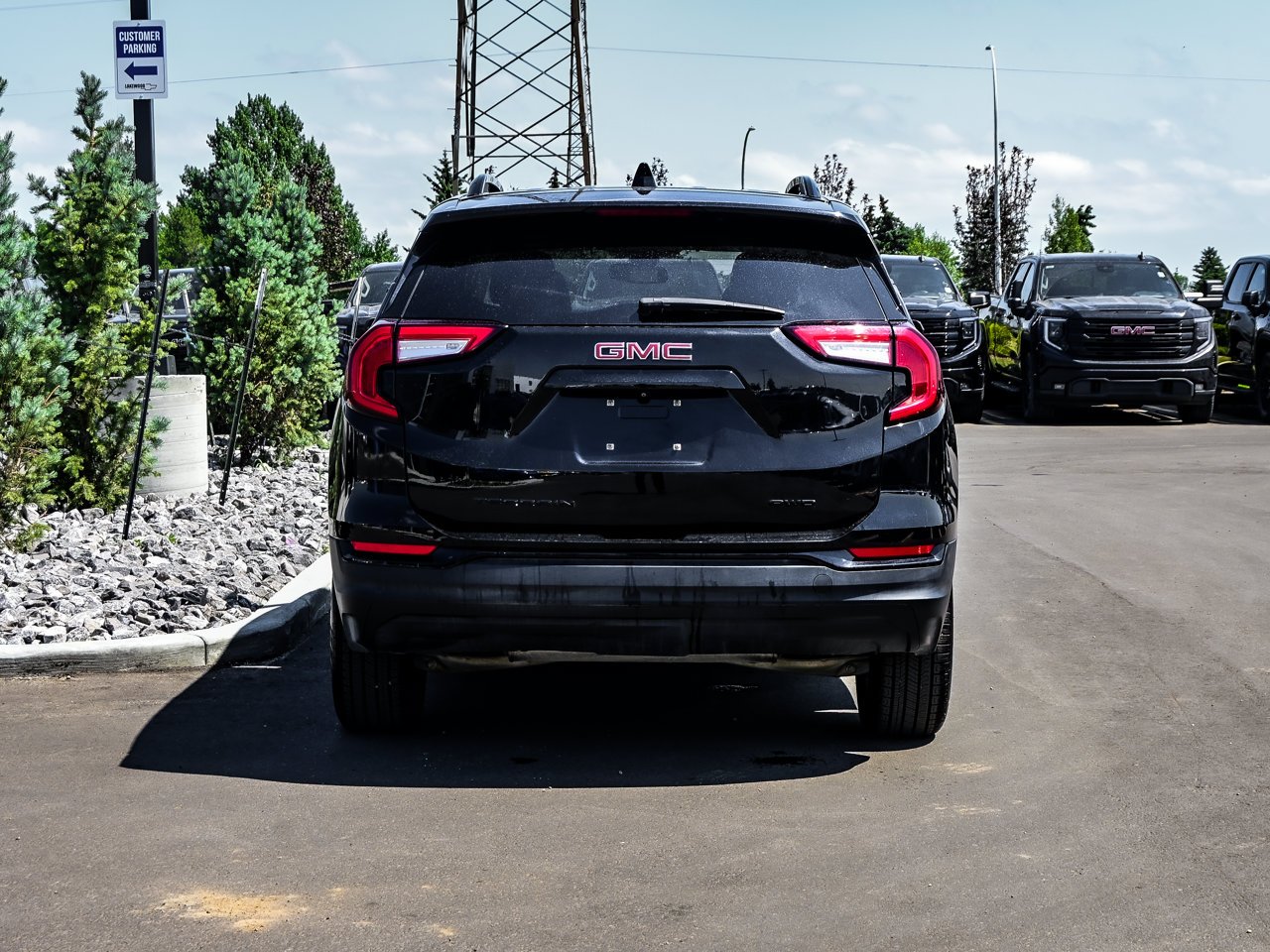2022 GMC Terrain AWD 4dr SLE Black Sherwood Park - photo #11