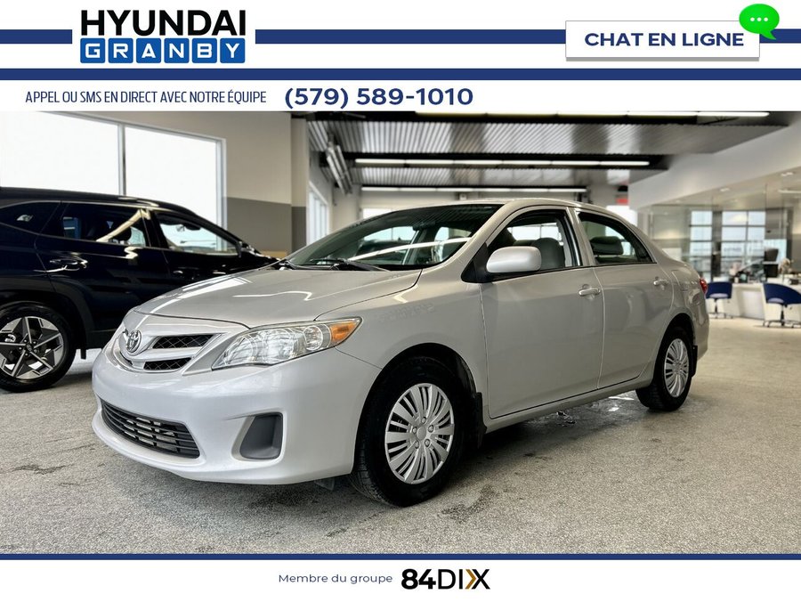 Toyota Corolla 2013 2013 Argent