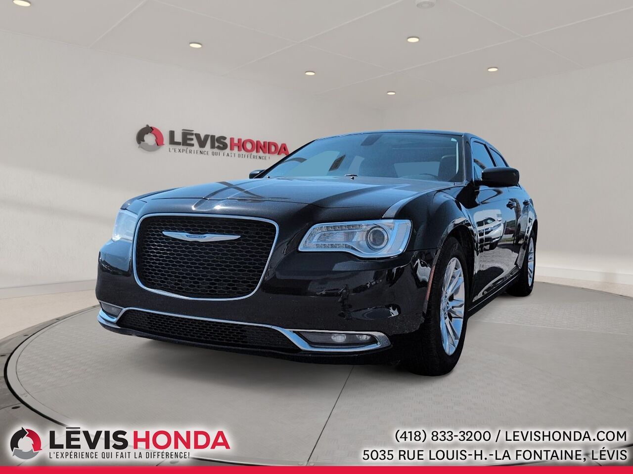 Black 2015 Chrysler 300 Sedan Automatic