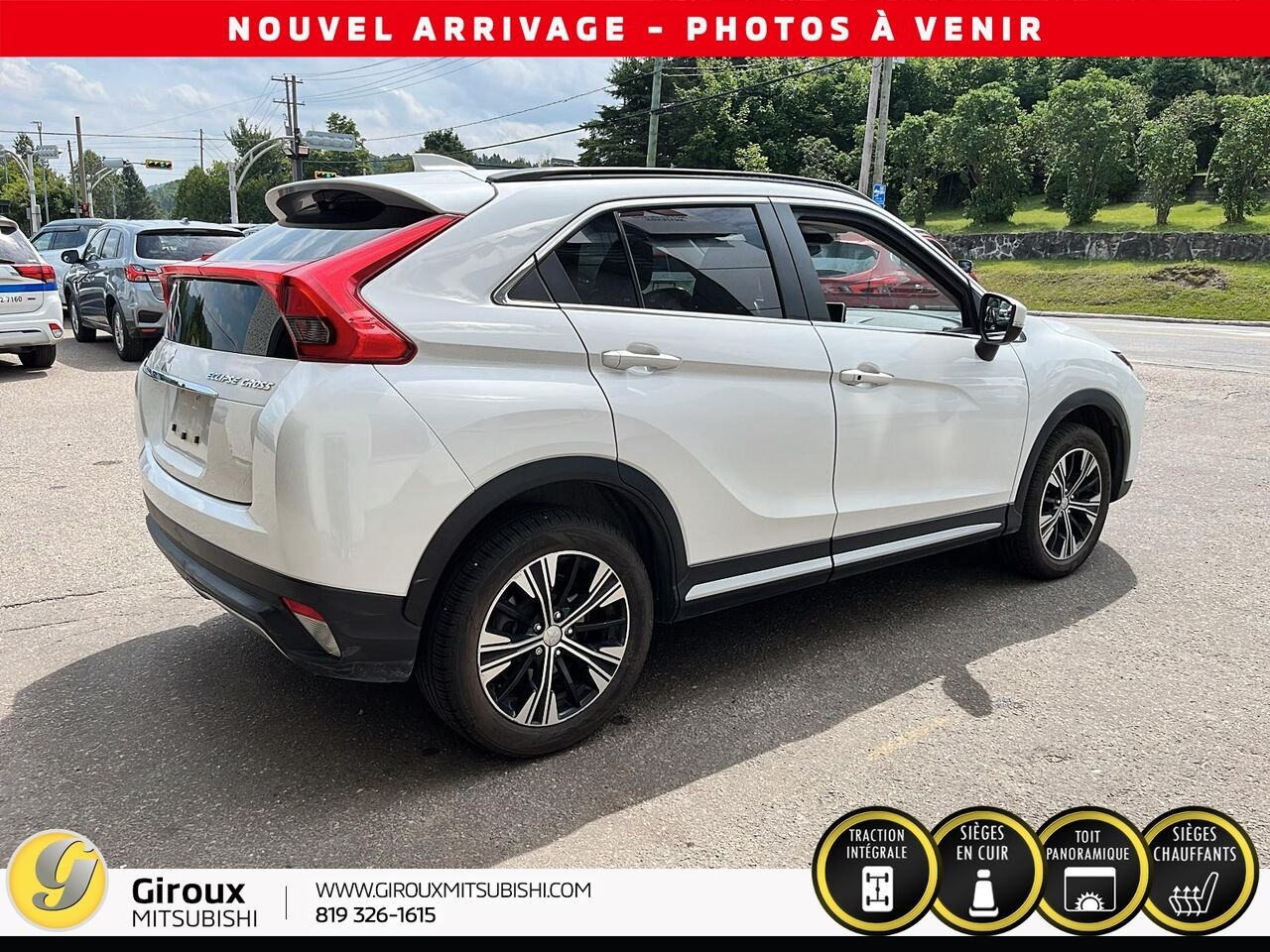 2018 MITSUBISHI ECLIPSE CROSS GT S-AWC BLANC DIAMANT(W13) Sainte-Agathe-des-Monts - photo #3