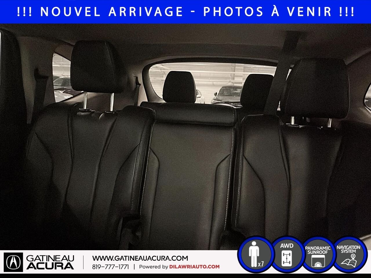 2024 Acura MDX Tech SH-AWD Black Gatineau - photo #10