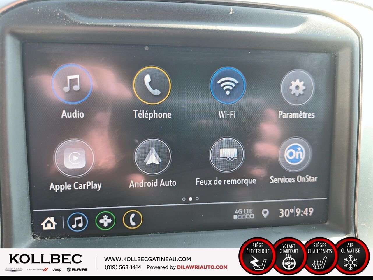 CHEVROLET SILVERADO 2500HD 26461 | LT Z71 CrewCab 4x4 2023 Bleu Gatineau - photo #3