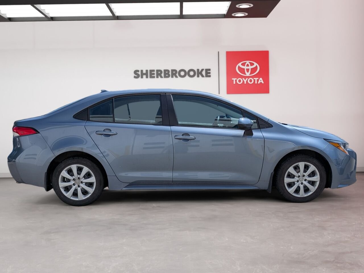 2023 Toyota Corolla 5YFB4MDE9PP046789 Blue Sherbrooke - photo #3