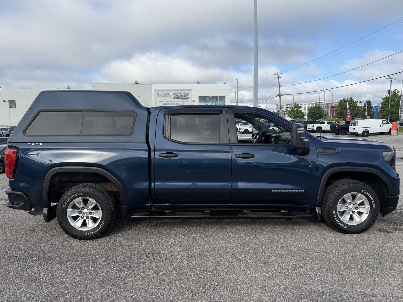 GMC SIERRA K1500 Pro cabine multiplace 4RM 147 po 2022 Bleu Gatineau - photo #17