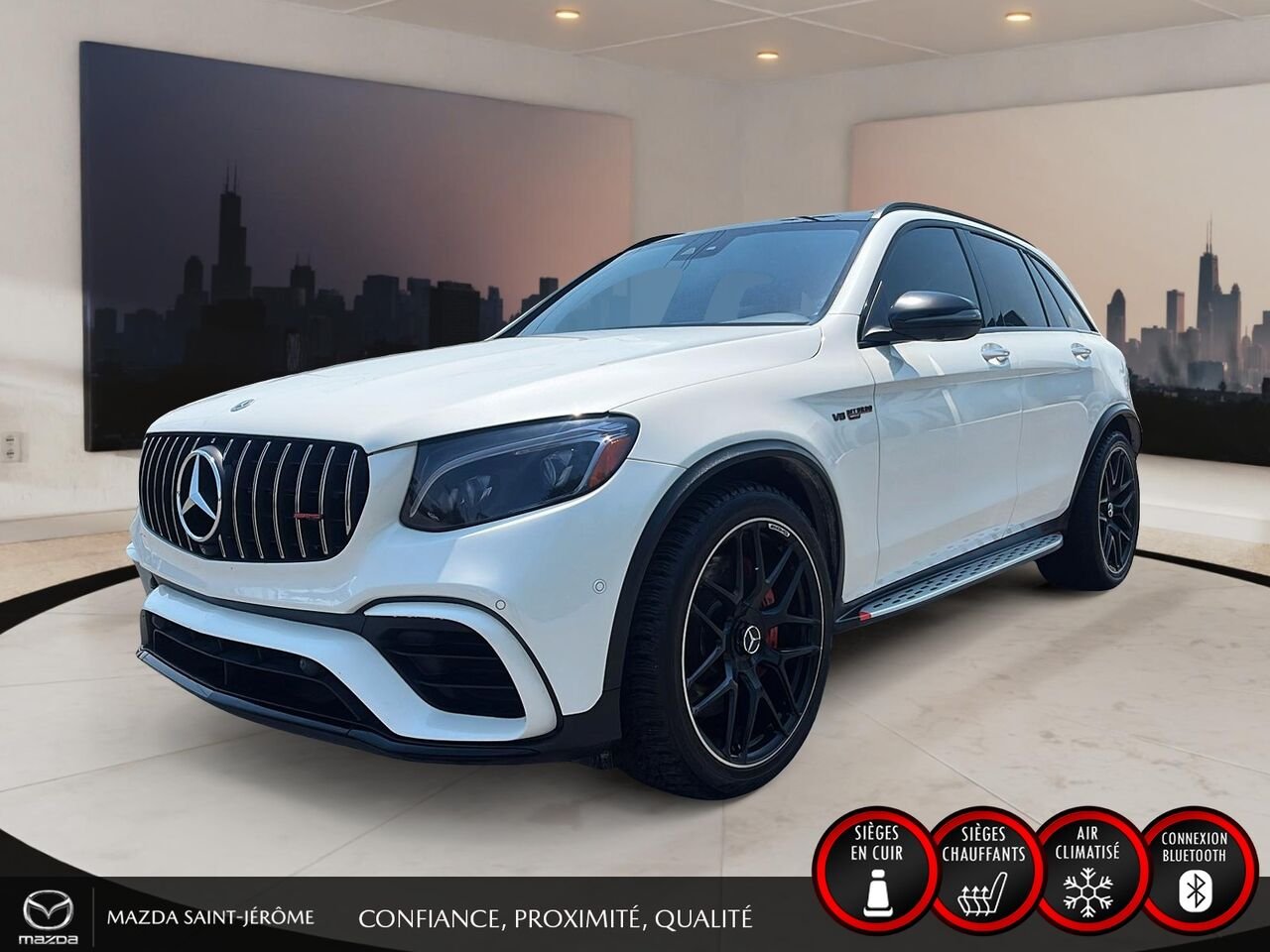 Mercedes-Benz GLC 2019 Blanc Saint-Jérôme - photo #0