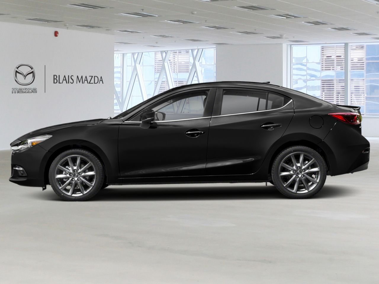 2018 MAZDA Mazda3 Jet Black Mica Ste-Marie - photo #2