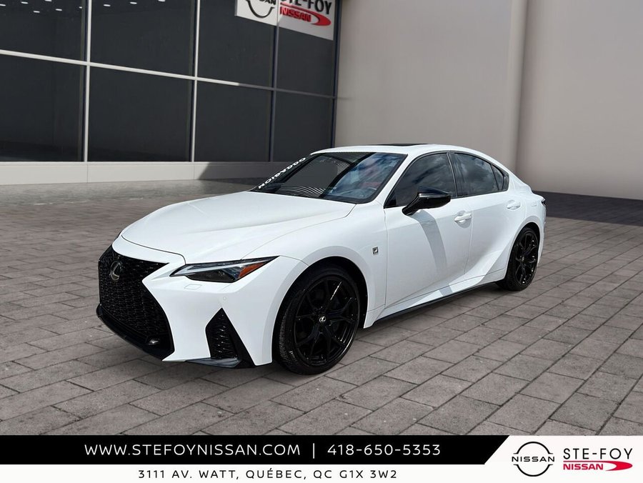 Lexus IS 350 F3 SPORT EXHAUST PERFORMANCE S6628 2025 Blanc