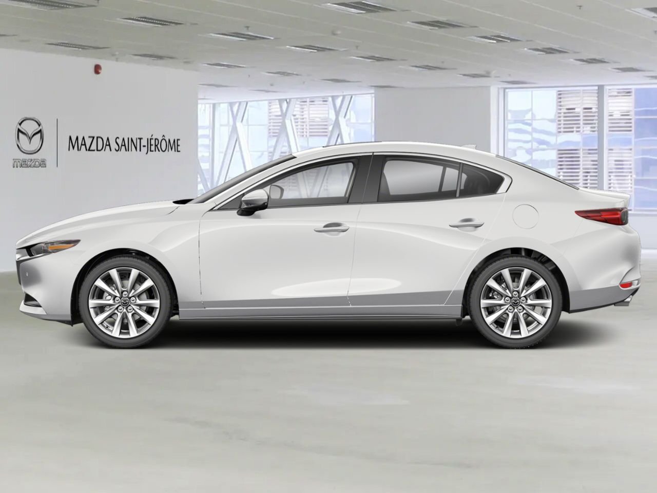 2026 MAZDA MAZDA3 GT GT TI i-ACTIV White Saint-Jérôme - photo #1