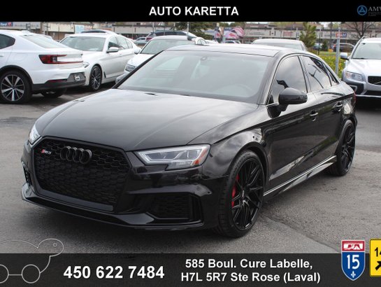2019 Audi RS 3 Sedan 2019 Black
