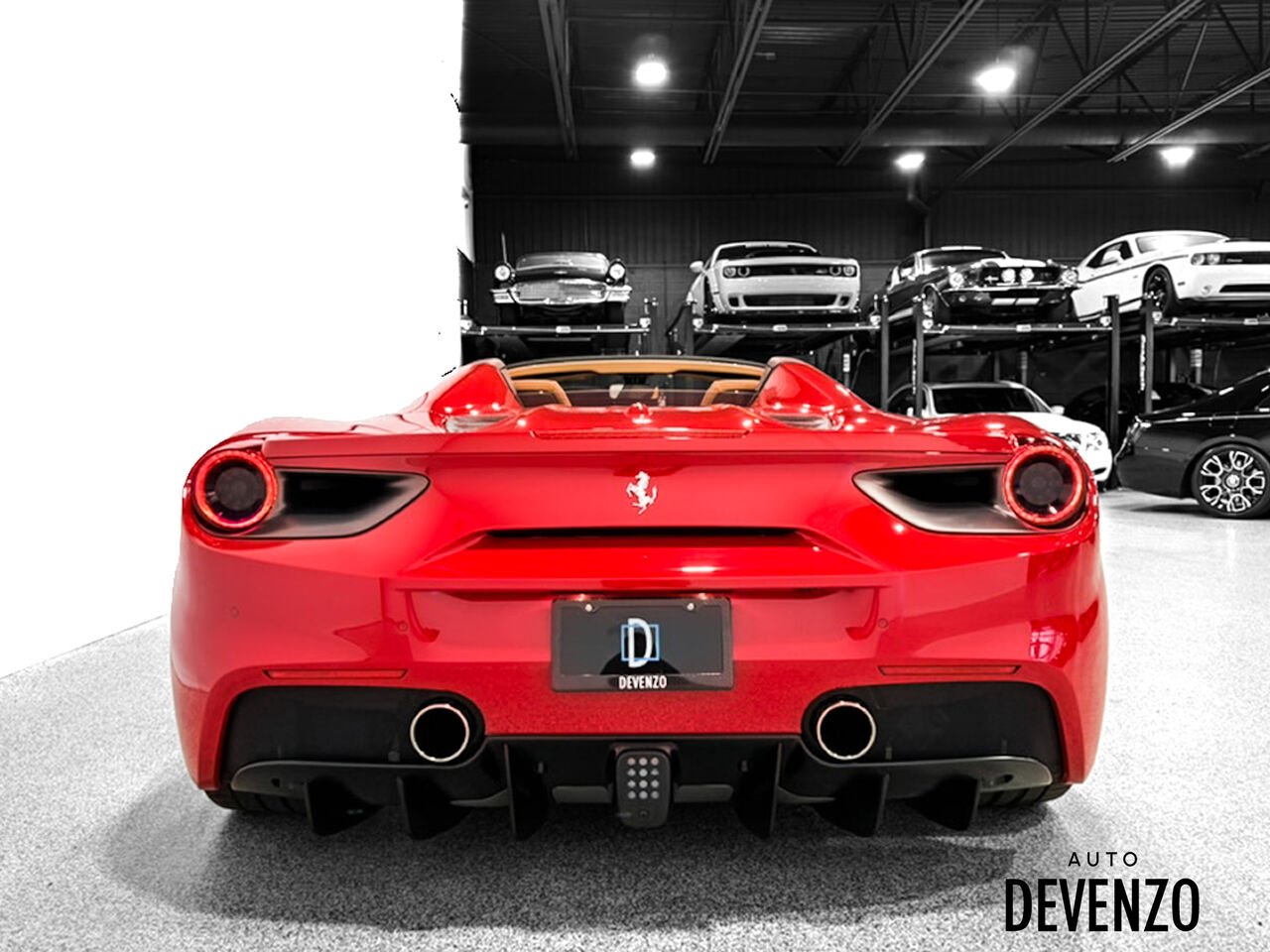 Ferrari 488 Spider 2018 Rouge Saint-Eustache - photo #3