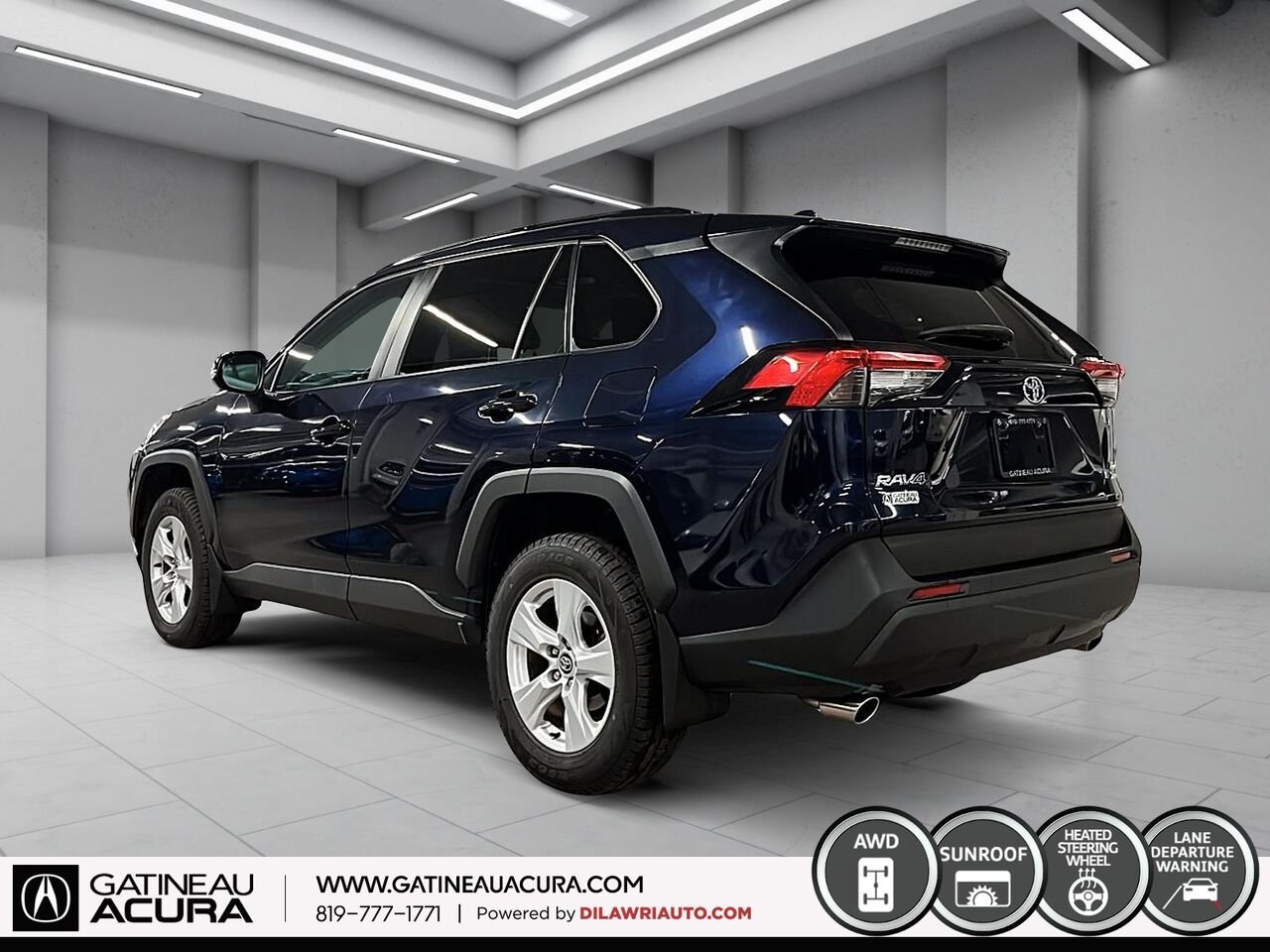 Toyota RAV4 XLE AWD 2020 Bleu Ottawa & Gatineau - photo #18