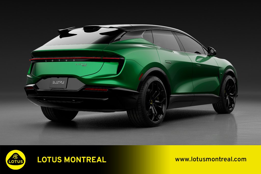 Lotus Eletre *MAINTENANT DISPONIBLE* Touring 2026 Vert Kirkland - photo #3