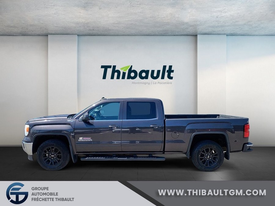 GMC SIERRA K15 4 RM, Cabine multiplaces 143,5 po, SLE 2015 GRIS-BRUN