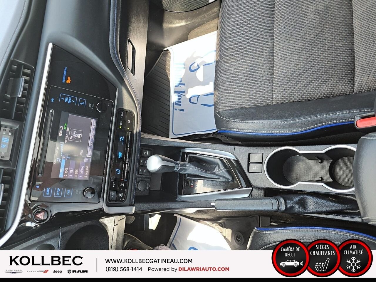 TOYOTA COROLLA SE 2018 Blanc Ottawa & Gatineau - photo #3