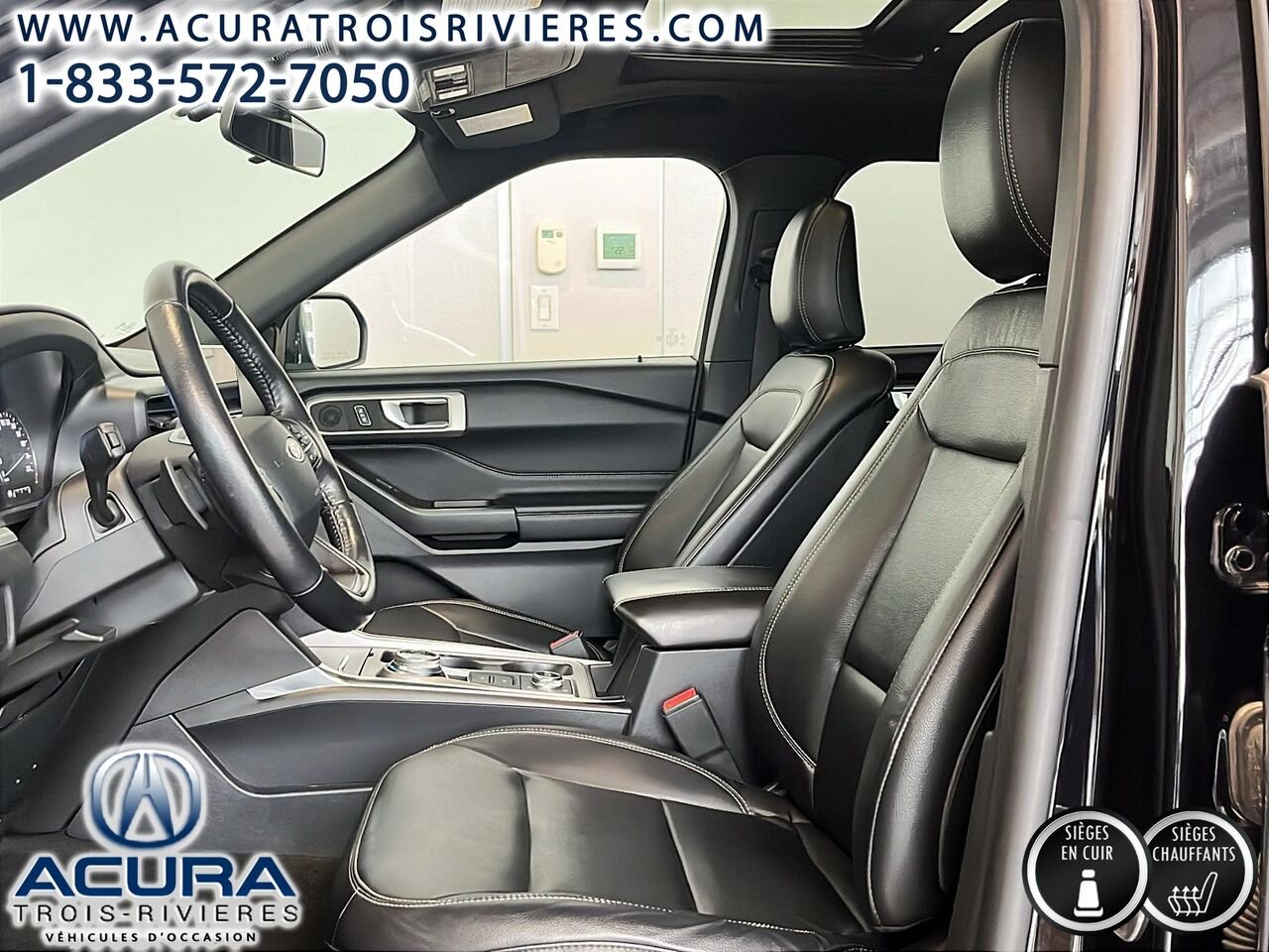 Ford EXPLORER 2.3L ECOBOOST 2020 Noir Trois-Rivières - photo #11