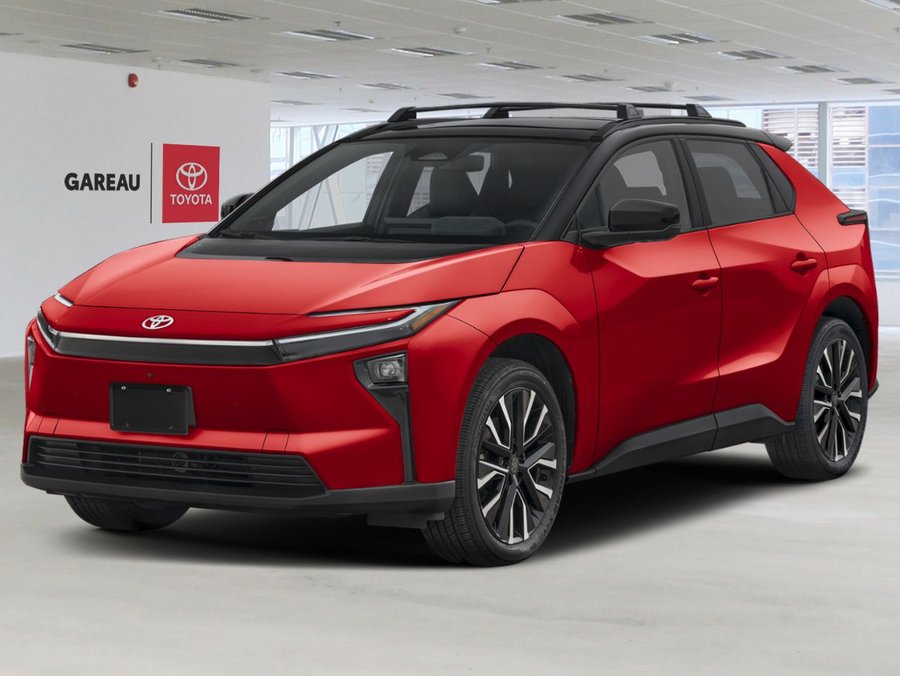 Toyota bZ Limited TI 2026 2026 Rouge supersonique avec toit noir