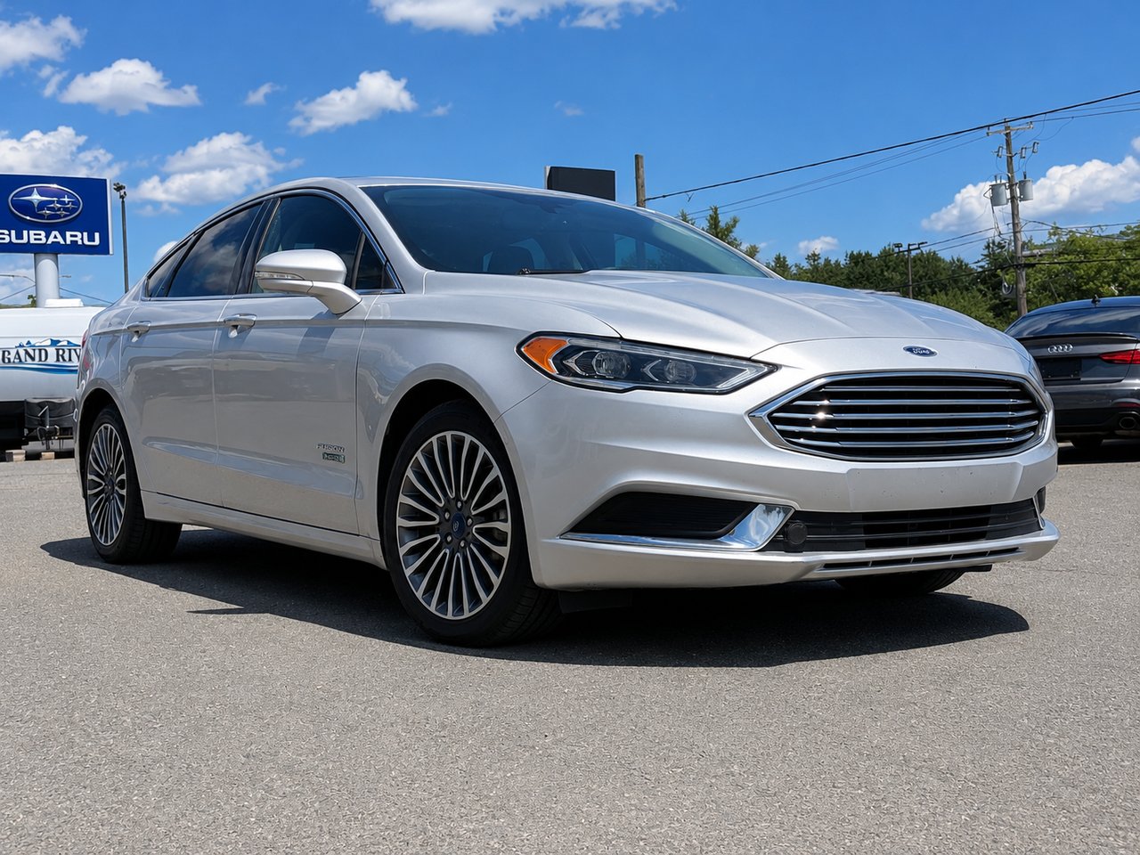 Ford Fusion Energi SE 2018 Argent Granby - photo #8