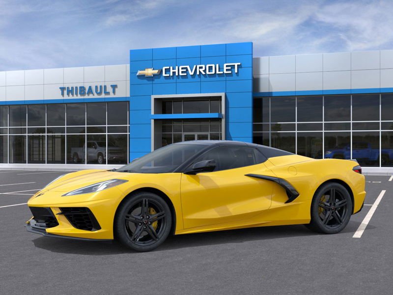 CHEVROLET Corvette Stingray cabriolet 2 portes avec 1LT 2026 Teinte jaune compétition métallisé