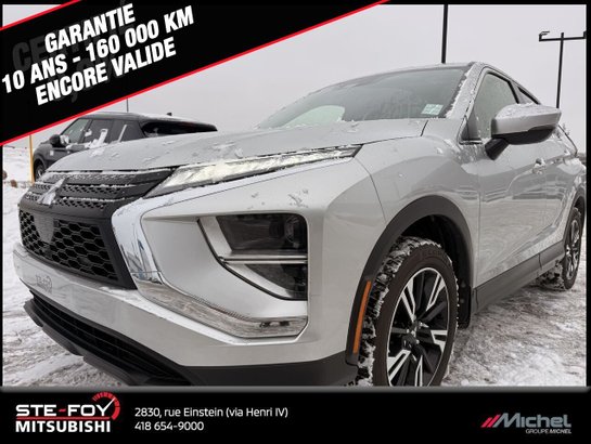2023 Mitsubishi Eclipse Cross ES AWD, SÈGES CHAUFFANTS, GARANTIE 2032 Silver