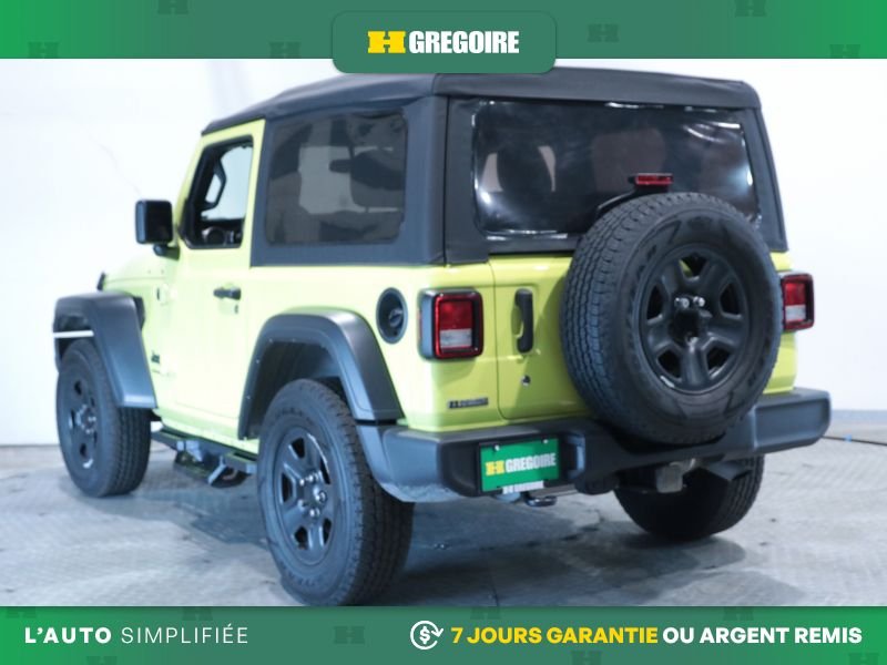 Jeep Wrangler 2023 Jaune Laval - photo #5