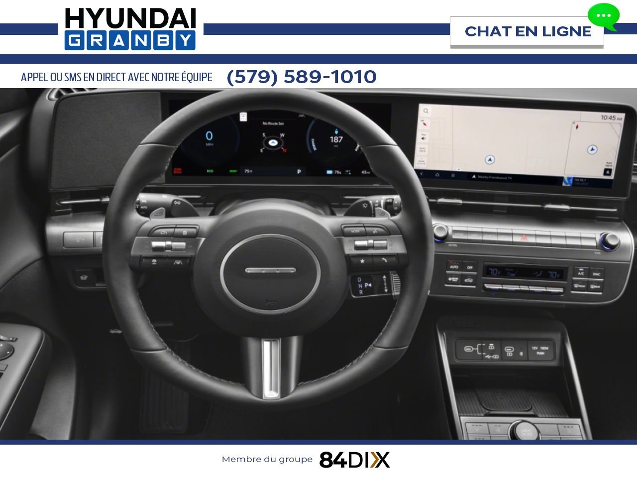HYUNDAI Kona électrique 2026 Rouge ultime Granby - photo #7
