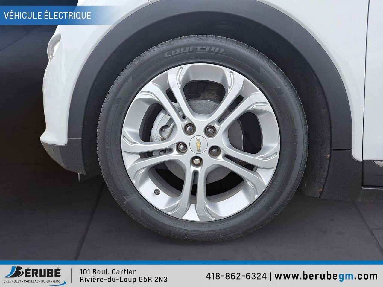CHEVROLET BOLT EV Familiale 5 portes LT 2019 Blanc Rivière-du-Loup - photo #6
