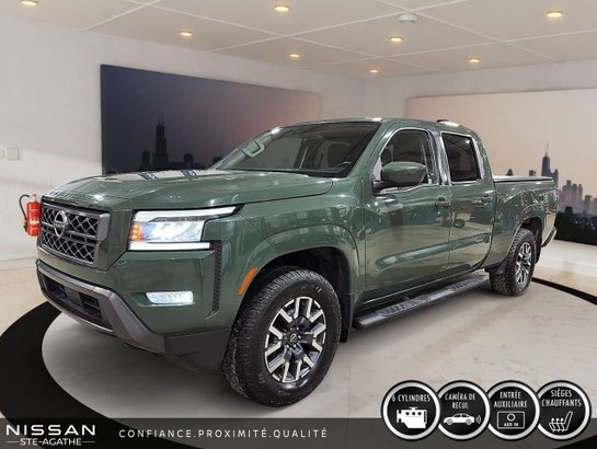 2022 Nissan Frontier SV cabine double caisse longue 4x4 Green