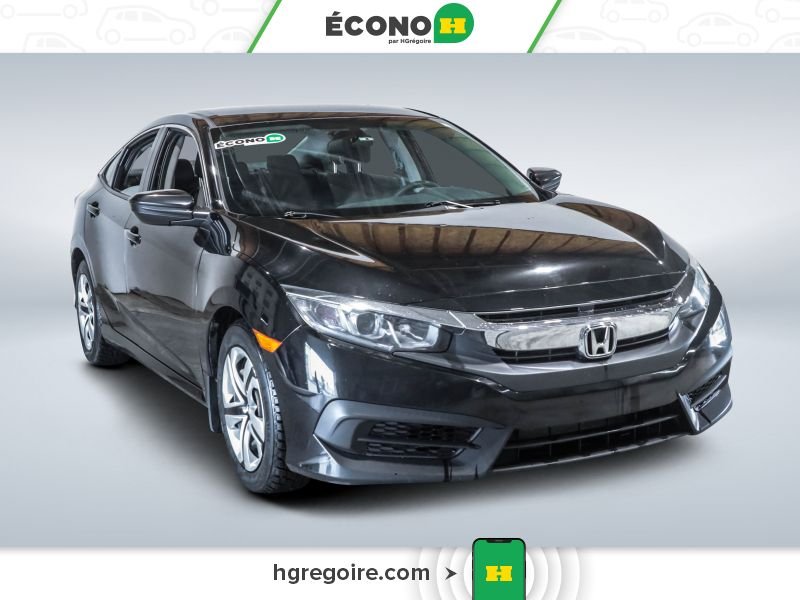 2017 Honda Civic Black Laval - photo #0