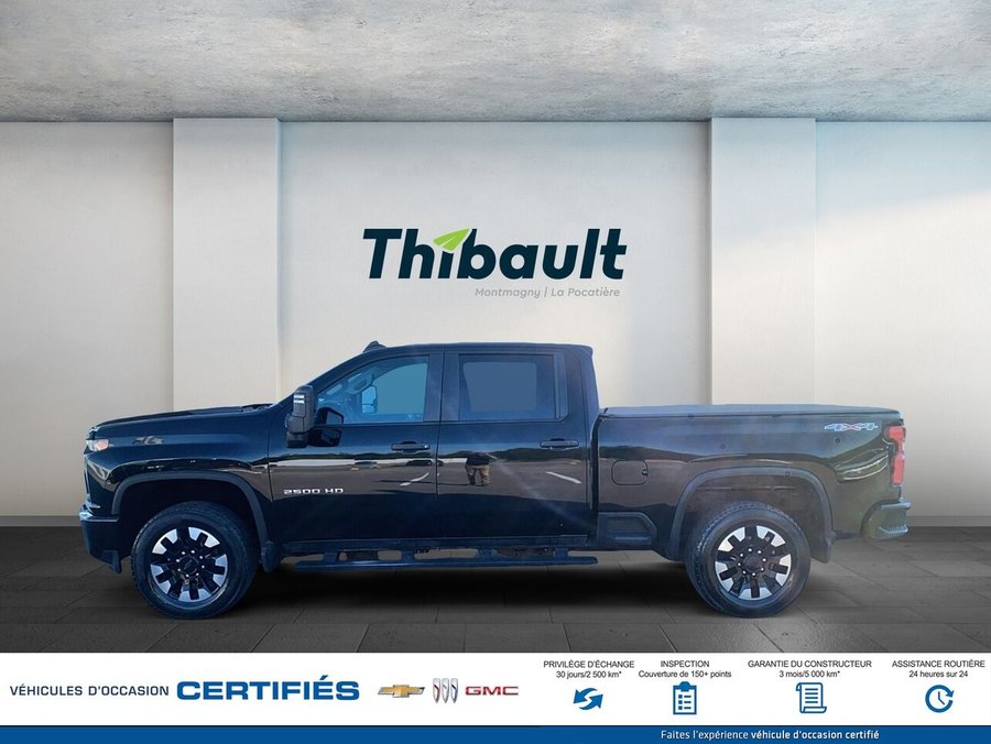 CHEVROLET SILVERADO Custom cabine multiplace 4RM 159 po 2020 Noir