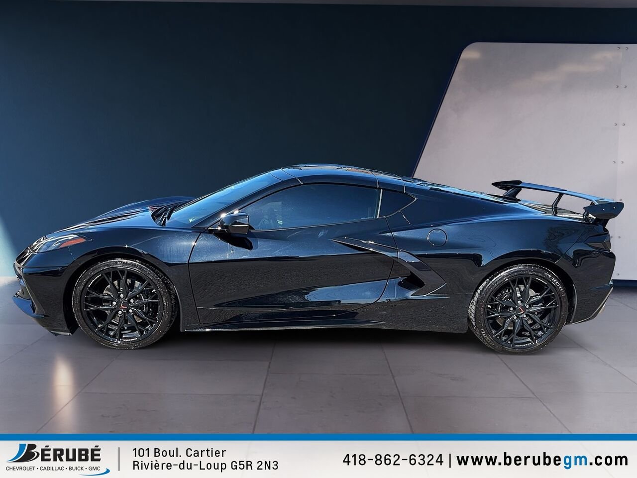 2025 CHEVROLET STINGRAY COUPE Stingray coupé 2 portes avec 1LT Black Rivière-du-Loup - photo #4