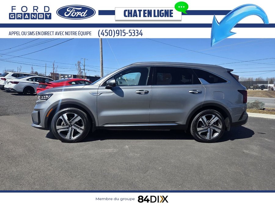 Kia Sorento SX PHEV, Toit, Cuir bleu SX TI/AWD 2022 Gris