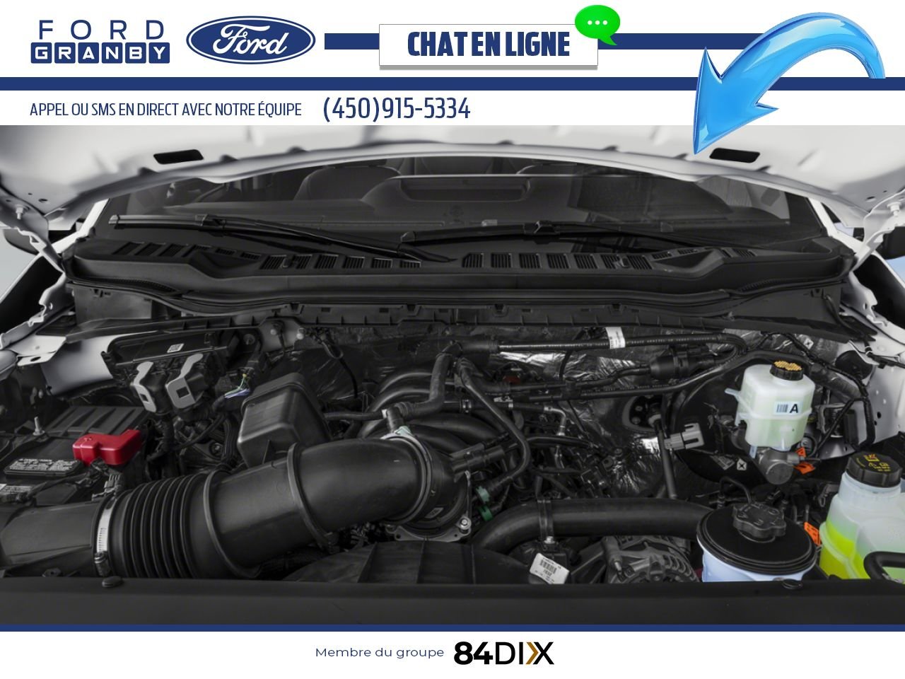 Ford Super Duty F-250 SRW 2026 Blanc Oxford Granby - photo #9