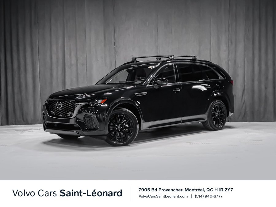 2025 Mazda CX-70 MHEV GT-P SIÈGES VENTILER BARRE DE TOIT Black