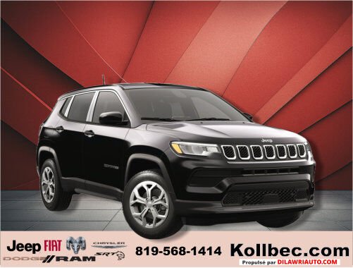 2025 Jeep Compass 251310 | Sport 4x4 Diamond Black Crystal Pearl Gatineau - photo #4