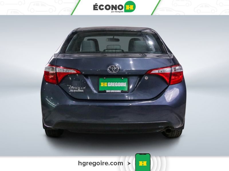 Toyota Corolla 729291 | CE AUTO GR ÉLEC A/C BLUETOOTH 2016 Bleu Laval - photo #5
