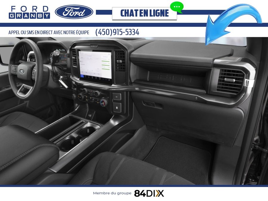 Ford F-150 STX cabine SuperCrew 4RM caisse de 5,5 pi 2026 Noir agate métallisé