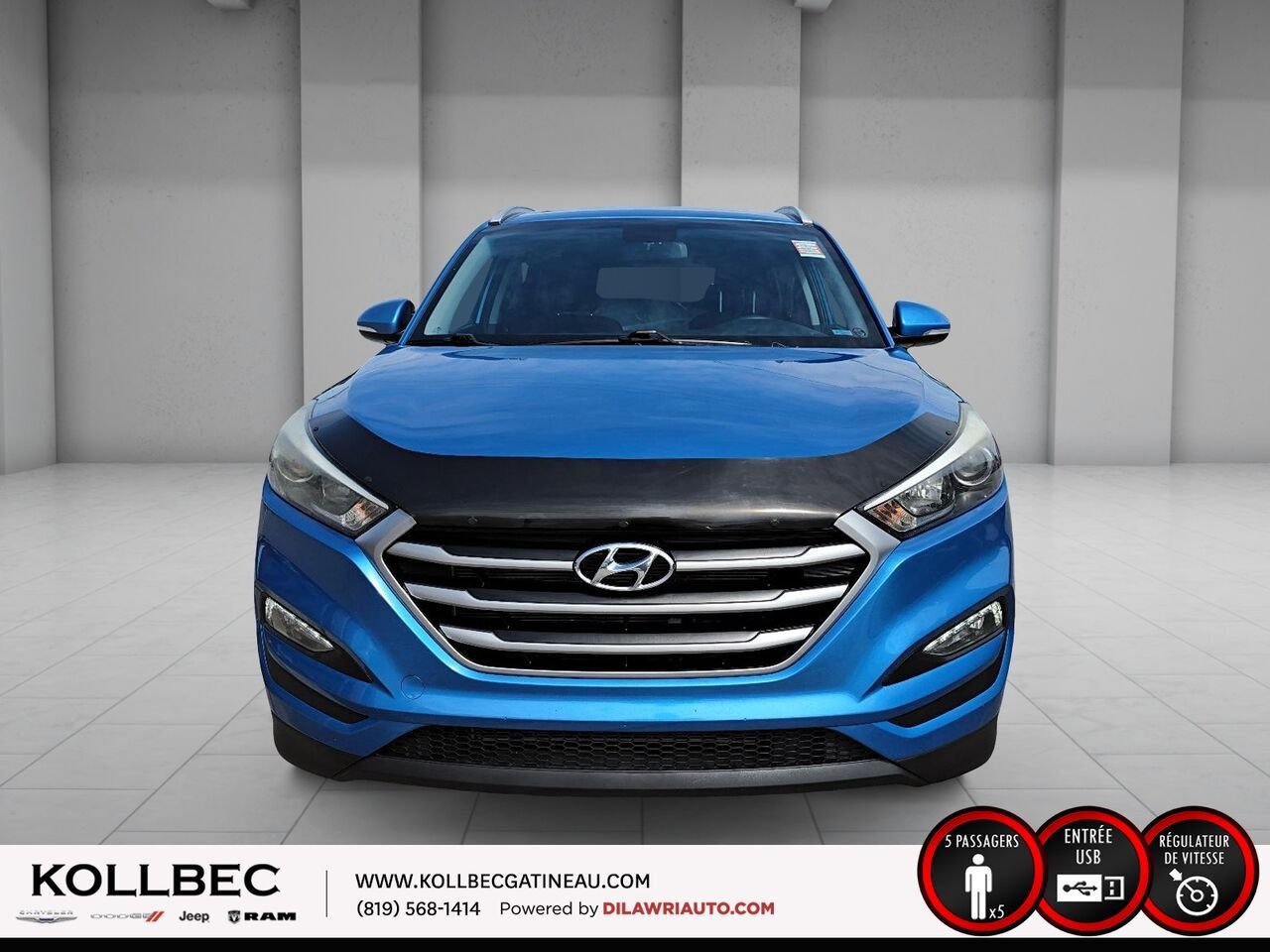 2017 HYUNDAI TUCSON 26981 | Premium 2.0L AWD Blue Gatineau - photo #11