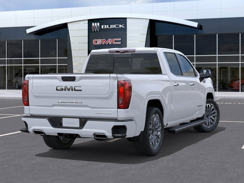 2026 GMC Sierra 1500 Denali Ultimate cabine multiplace 4RM 147 po GLACIER WHITE TRICOAT Sherbrooke - photo #3