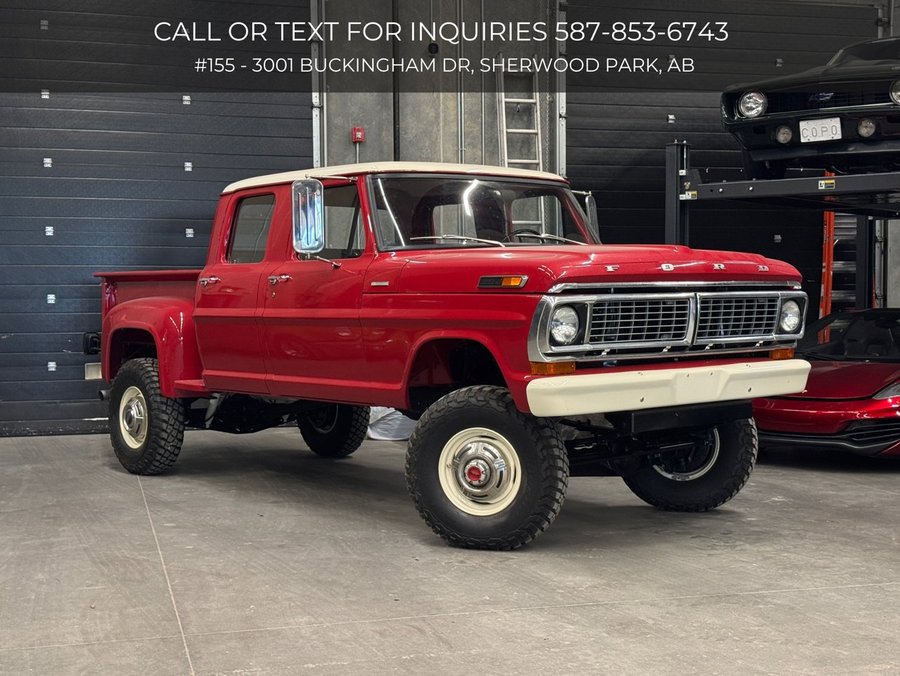 1970 Ford F-250 1970 Red