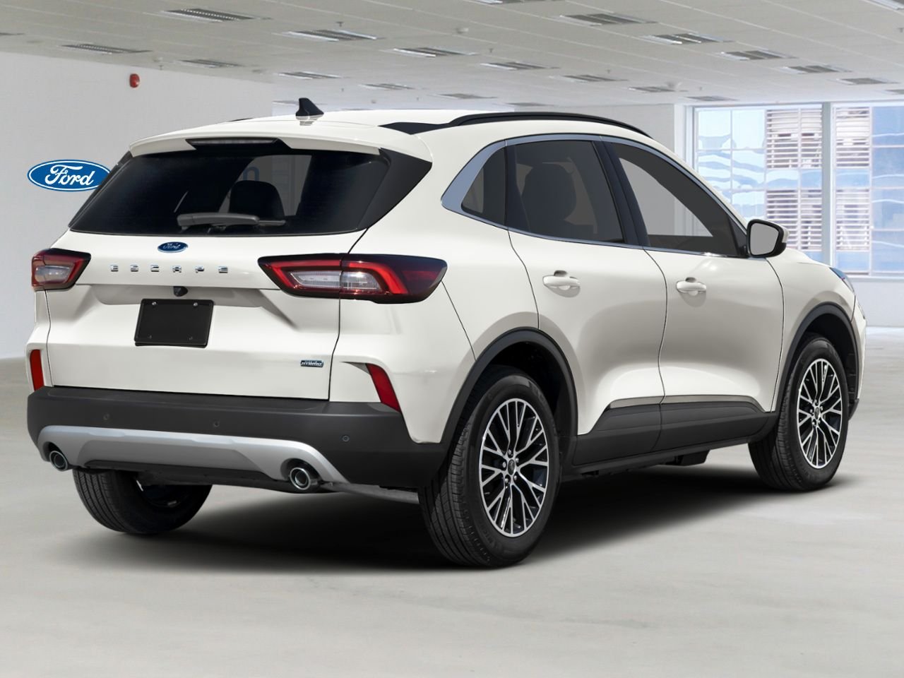 Ford Escape 2025 Blanc astral métallisé trois couches Rouyn-Noranda - photo #2