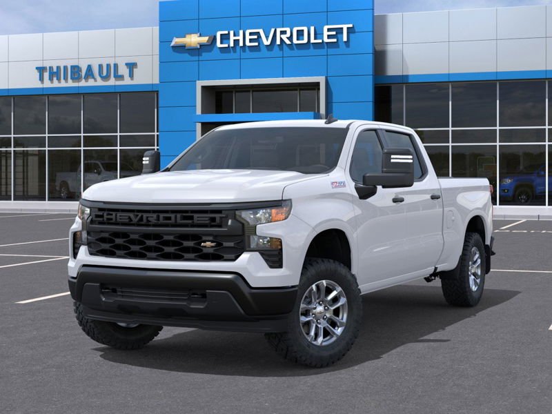 CHEVROLET Silverado 1500 WT cabine multiplace 4RM 147 po 2026 Blanc sommet Sherbrooke - photo #5