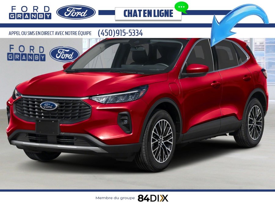 Ford Escape VHR TA 2025 Rouge vitesse métallisé teinté verni