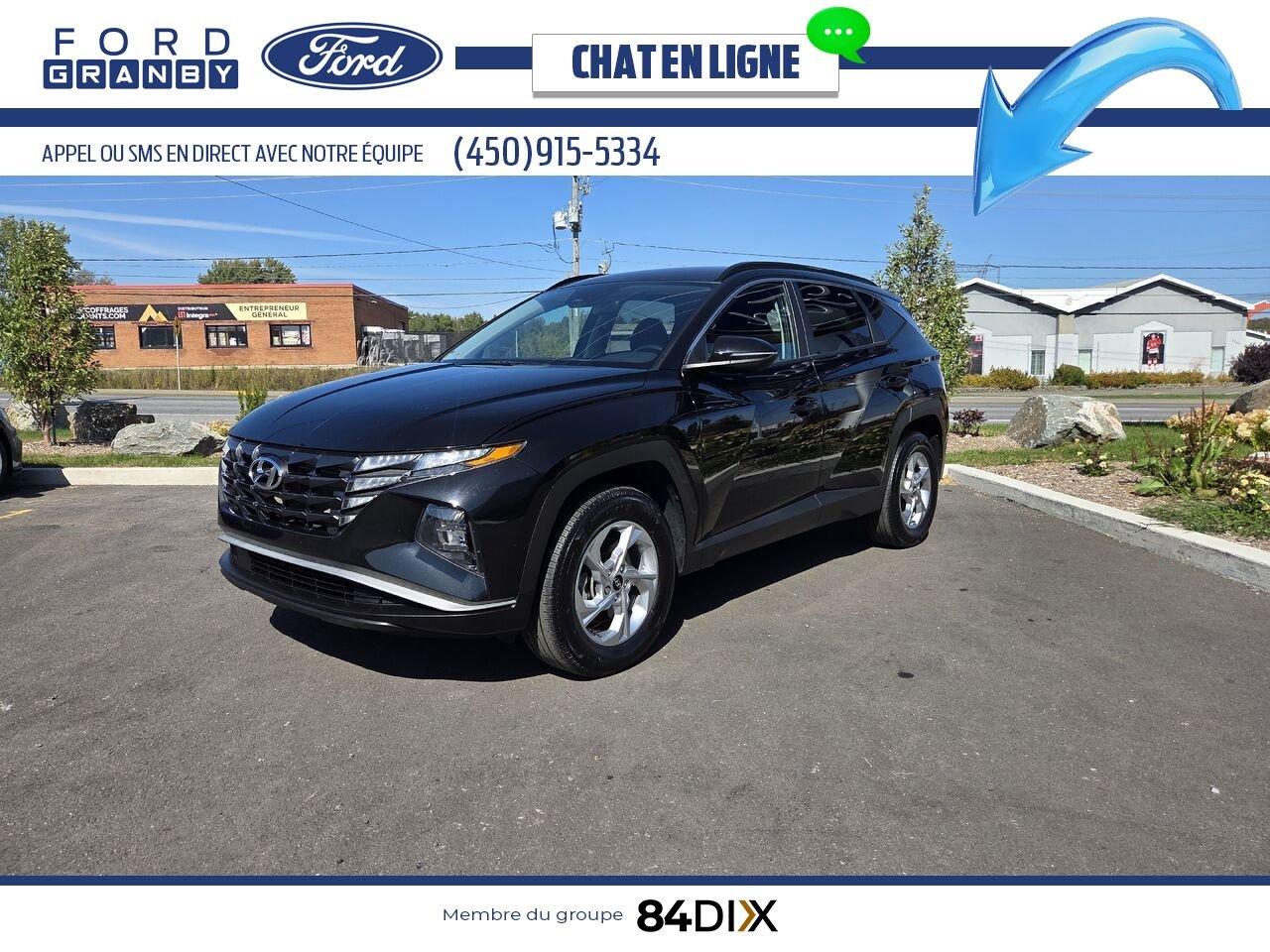 Hyundai Tucson 2023 Noir Granby - photo #2