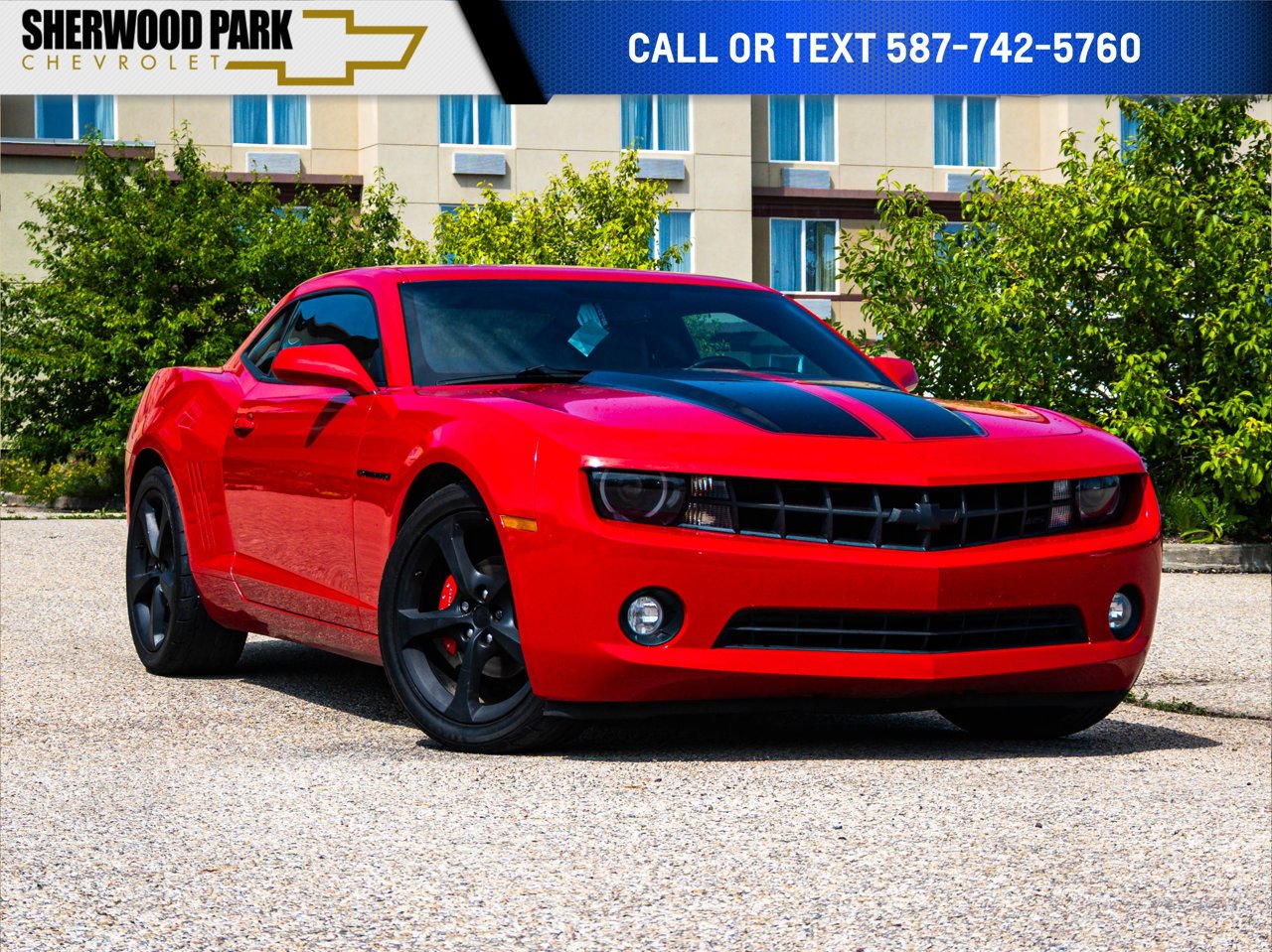 2013 Chevrolet Camaro 2dr Cpe 2LT Red Sherwood Park - photo #0