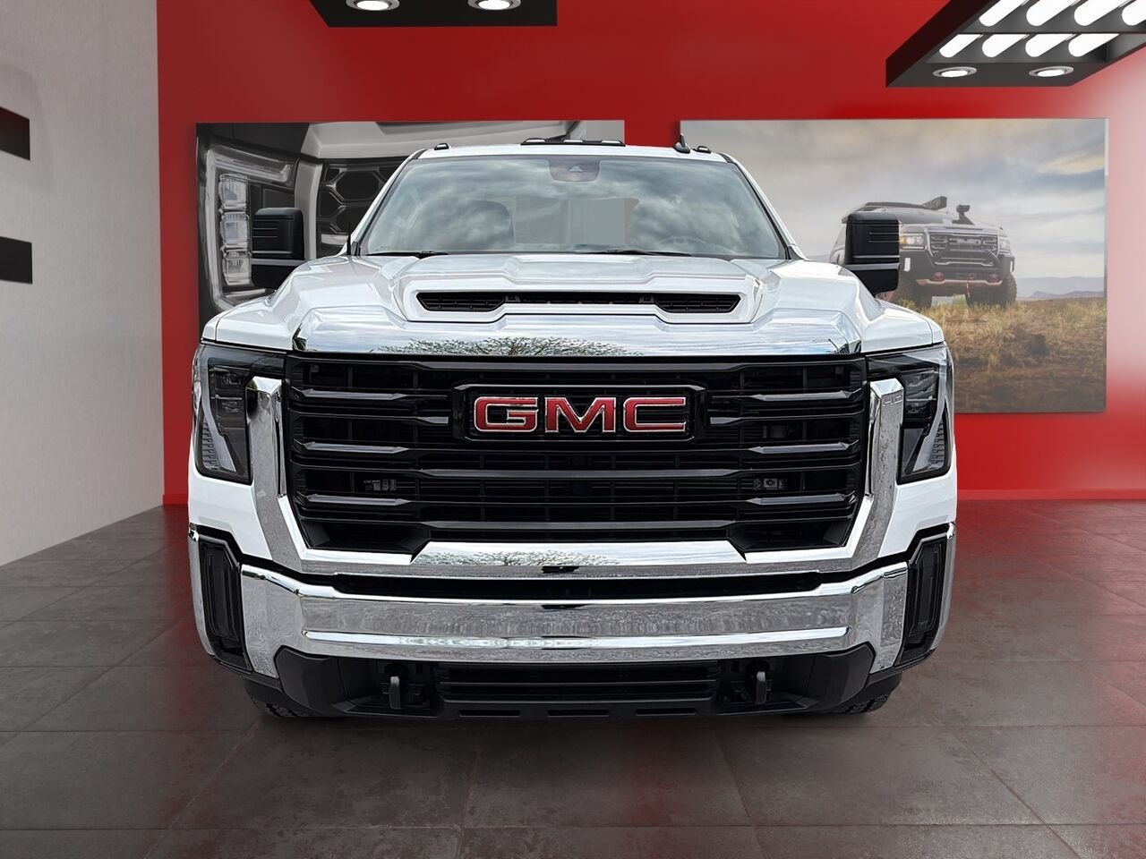 GMC Sierra 2500HD Pro cabine multiplace 4RM 159 po 2026 BLANC SOMMET Saint-Hyacinthe - photo #1